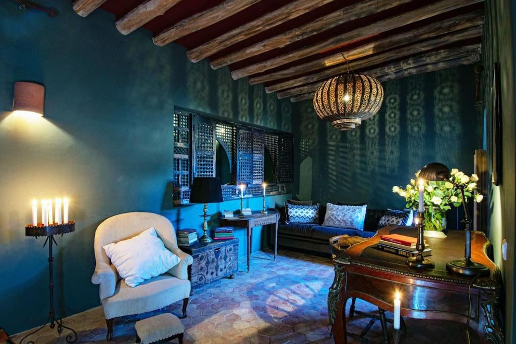 Aux Portes De Marrakech Villa Arts & Deco Avec Piscine Marrakesh Exterior photo