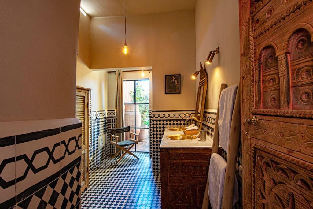 Aux Portes De Marrakech Villa Arts & Deco Avec Piscine Marrakesh Exterior photo
